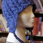 Cabled Earflap Hat–Now on Ravelry
